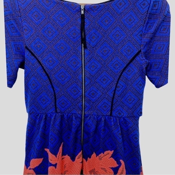 HD in Paris Retro Blushed Blooms Skater Dress Women’s XSP Whimsical - Picture 6 of 13